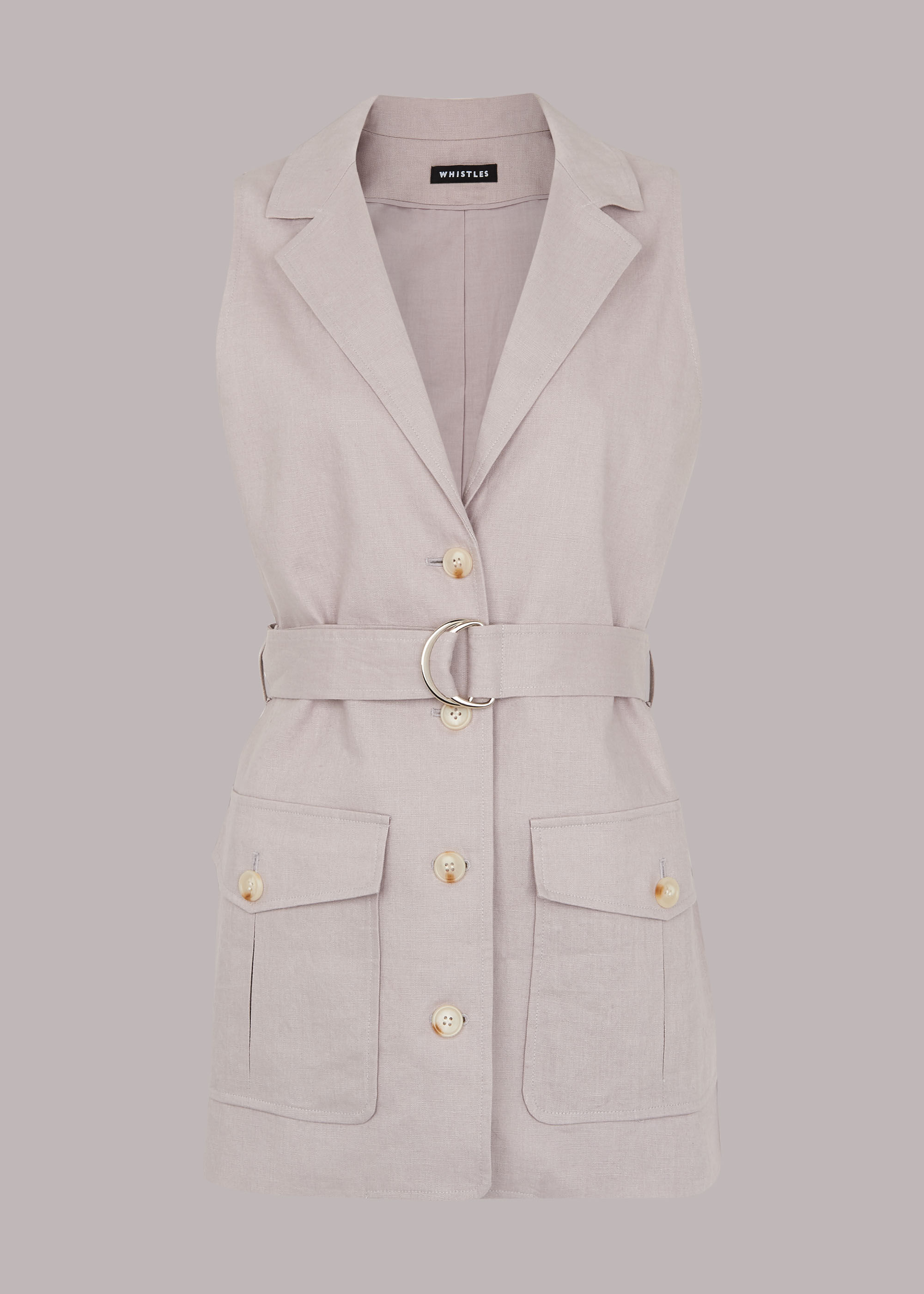 Belted waistcoat deals