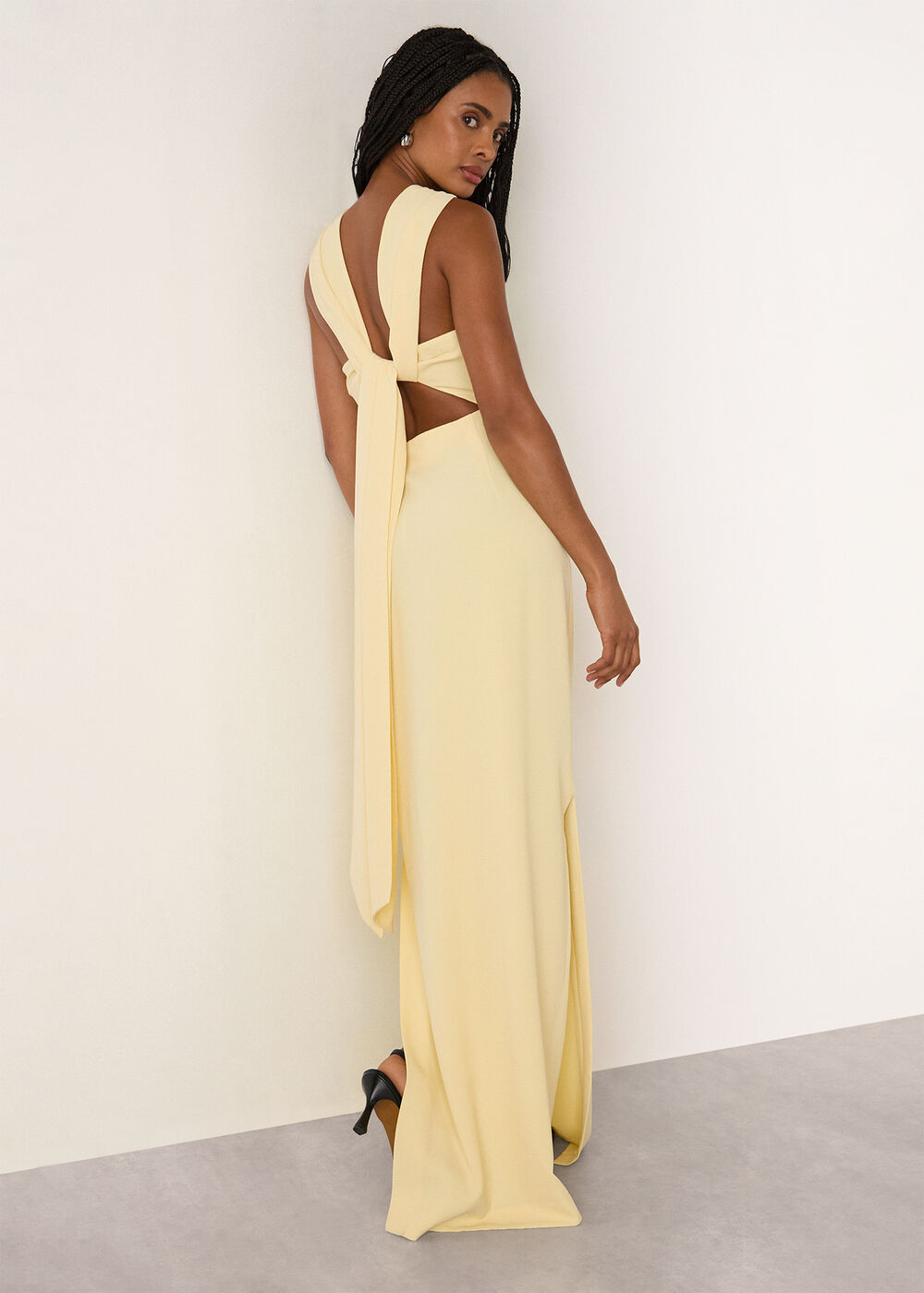 Tie Back Maxi Dress