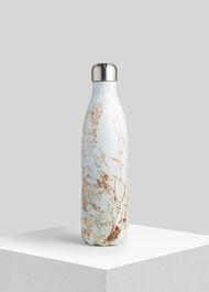 Swell Large Marble Bottle Black and White
