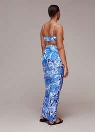 Mia Marble Print Beach Sarong