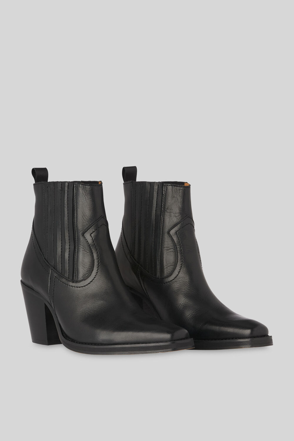 Allington Western Boot Black