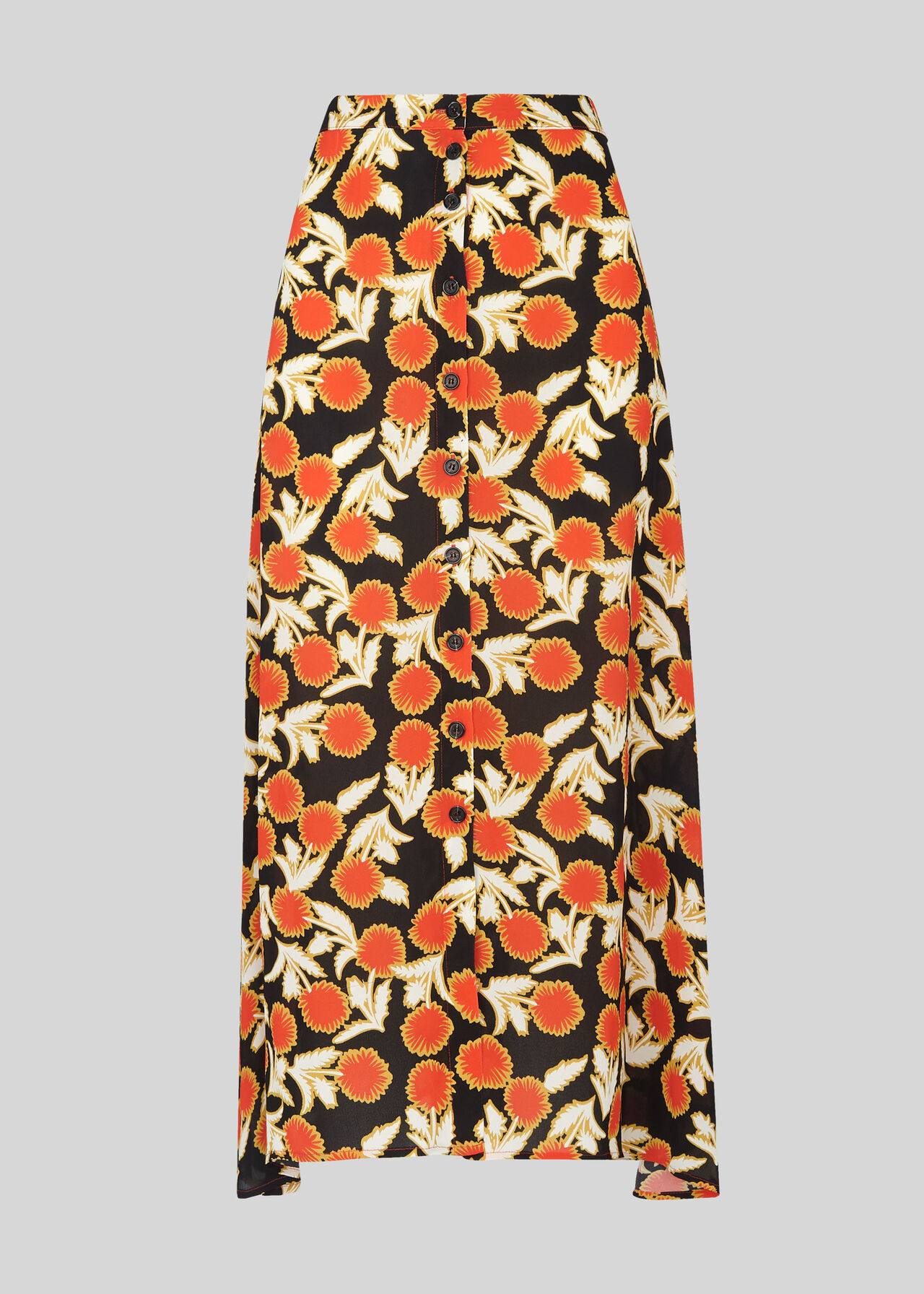 Dandelion Print Skirt Multicolour