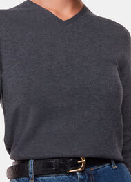 Mila V Neck Knit