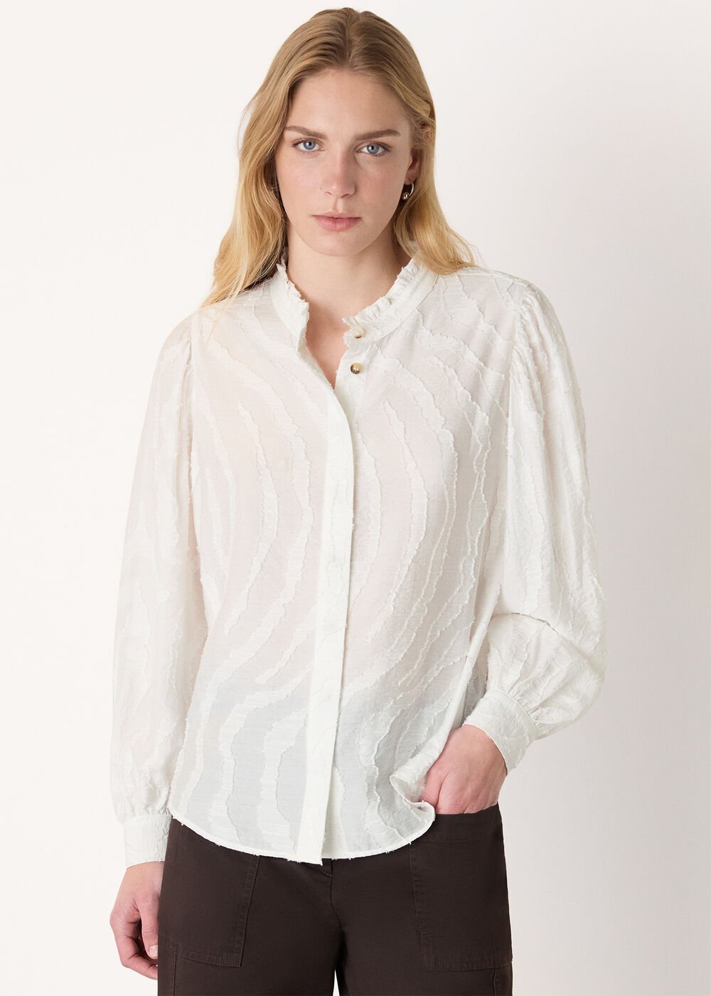 Animal Textured Shirt