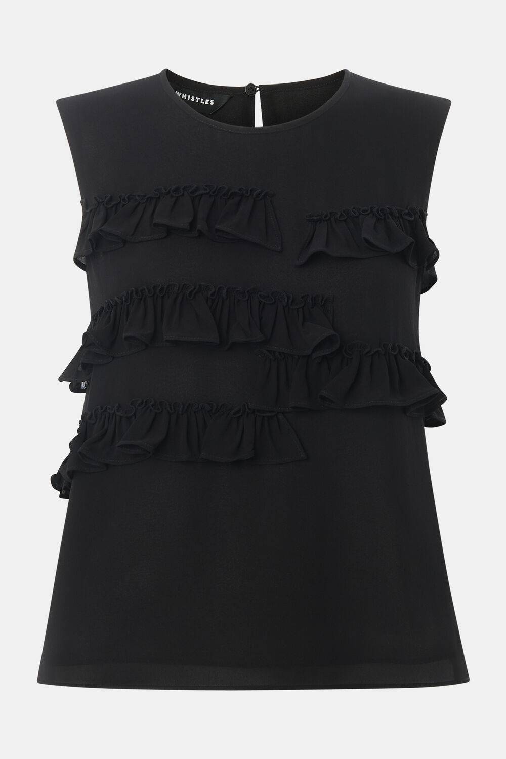 Frill Sleeveless Top