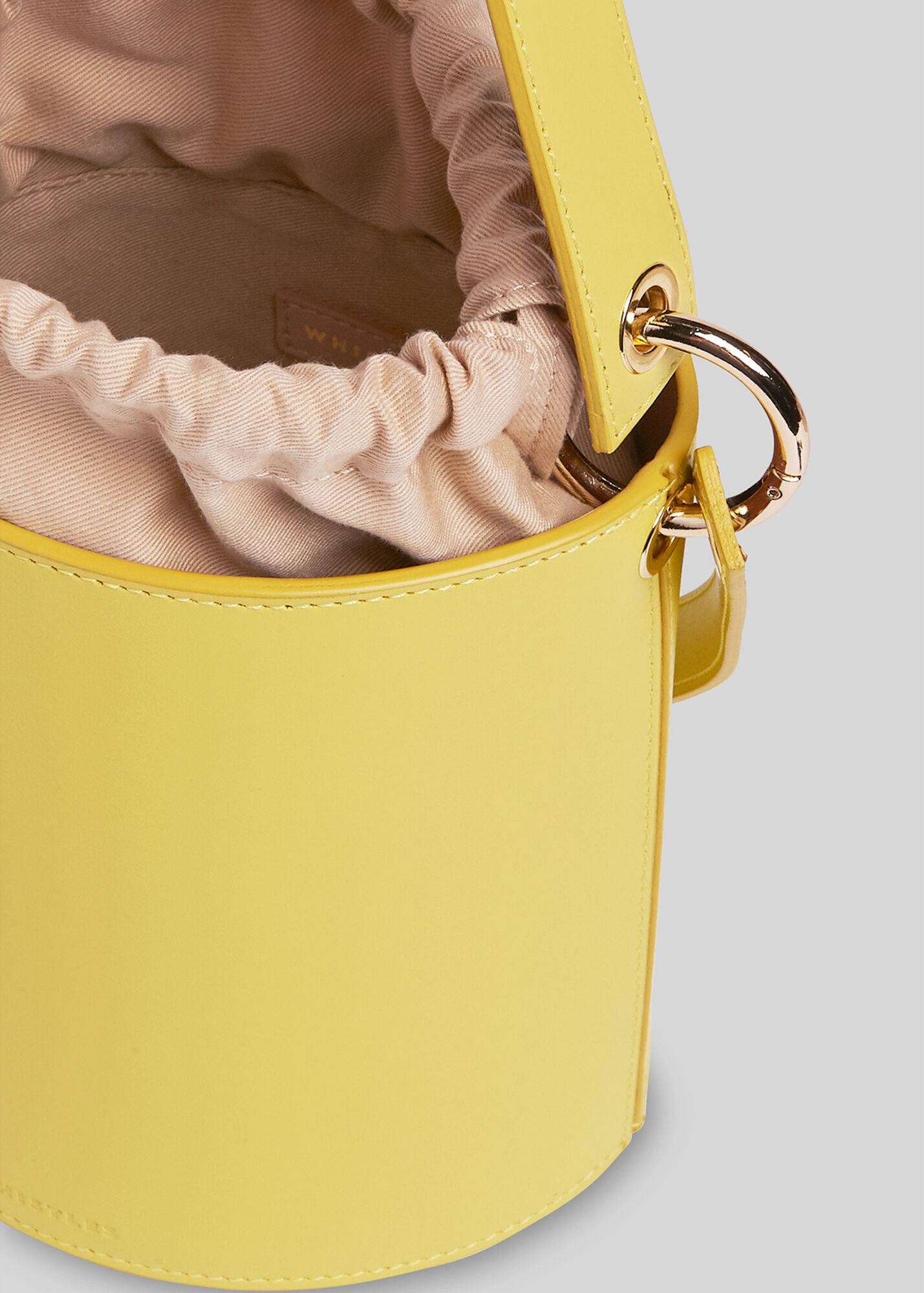 Yellow Matilda Bucket Bag WHISTLES Whistles UK