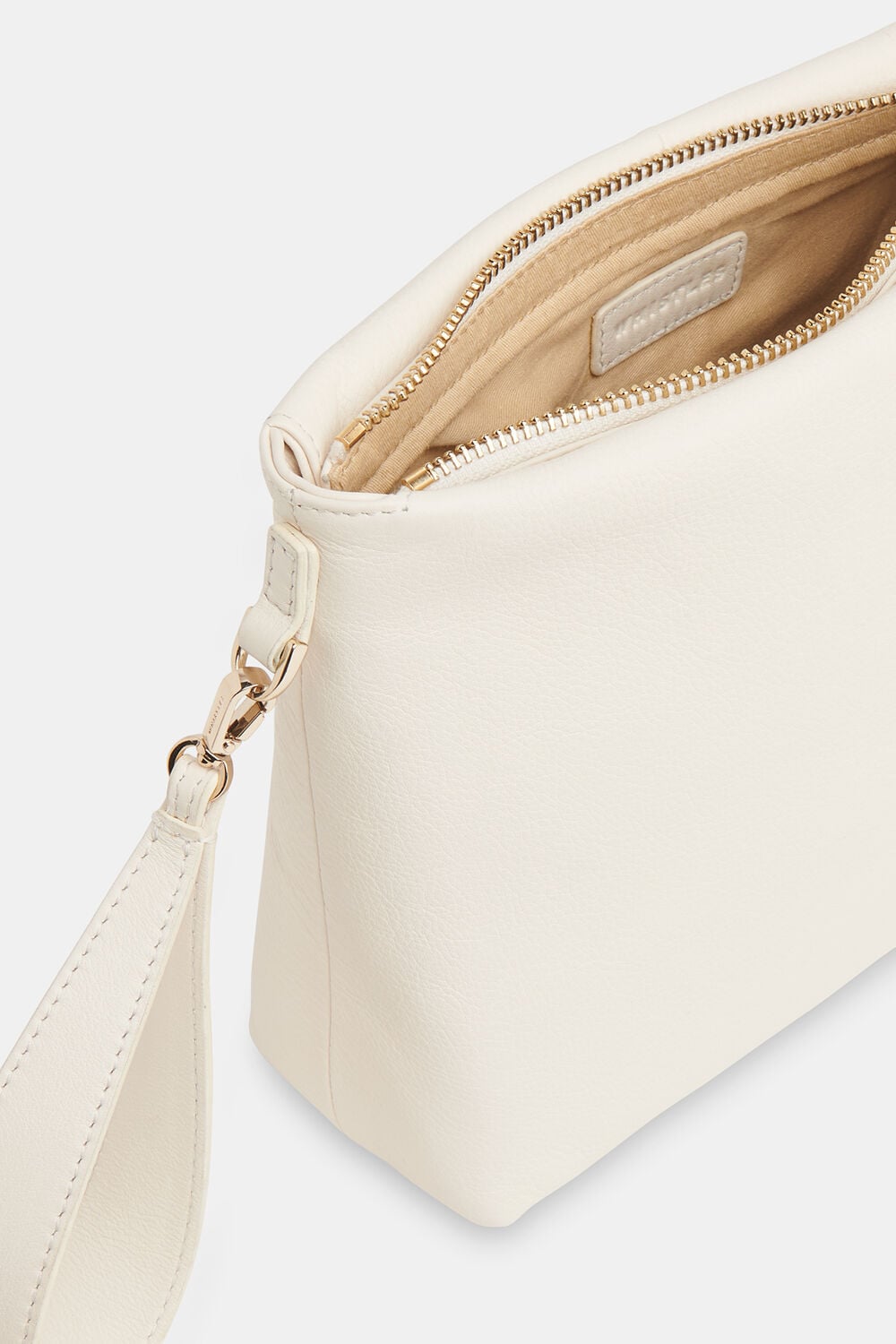 Avah Zip Top Clutch