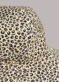 Mini Leopard Print Bucket Hat
