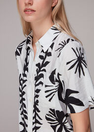 Collaged Star Bowling Shirt