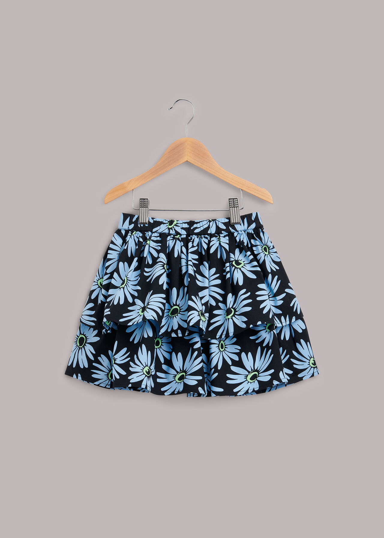 Daisy Print Ra Ra Skirt