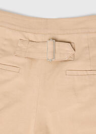 Wide Leg Casual Cotton Trouser