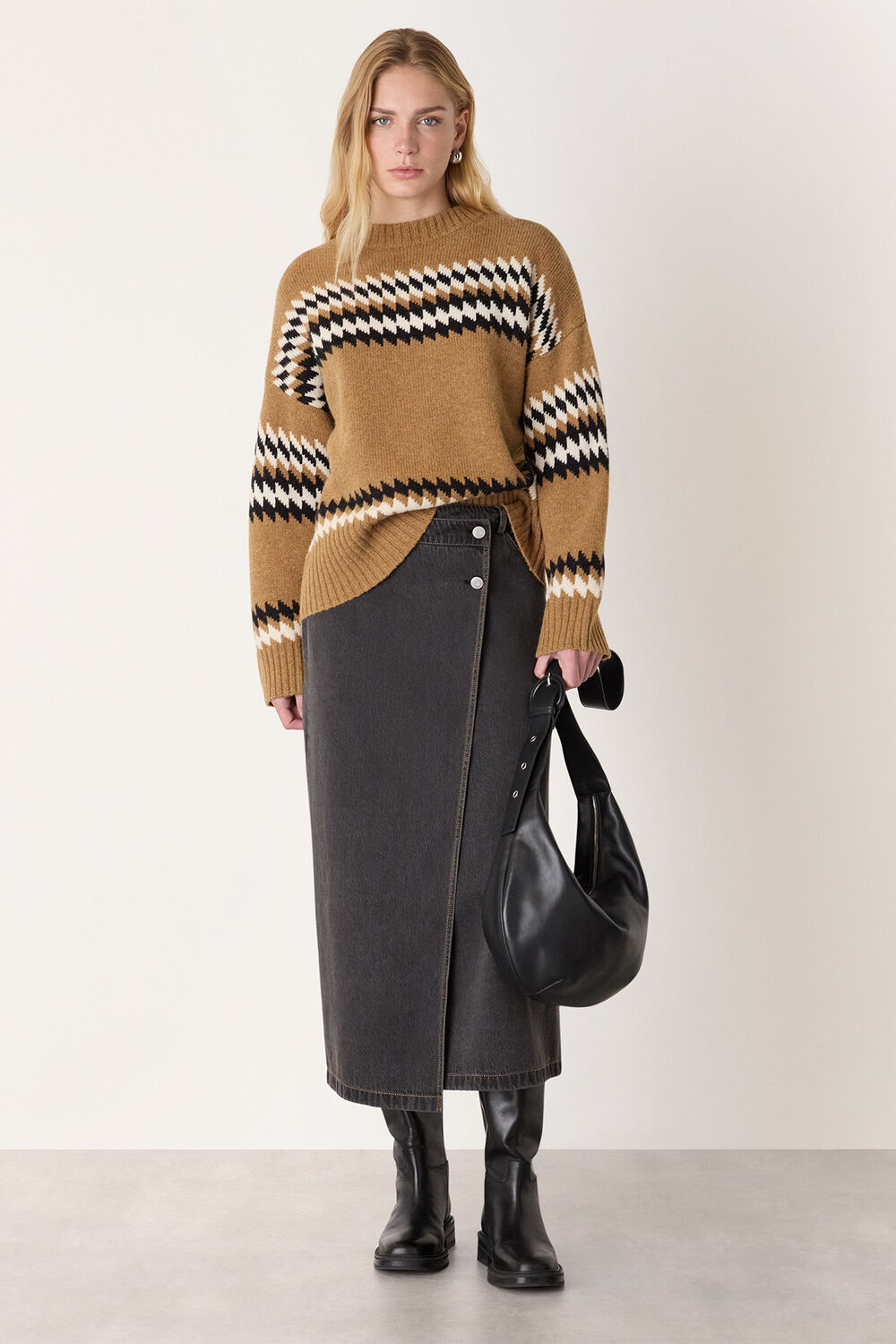 Fairisle Detail Knit
