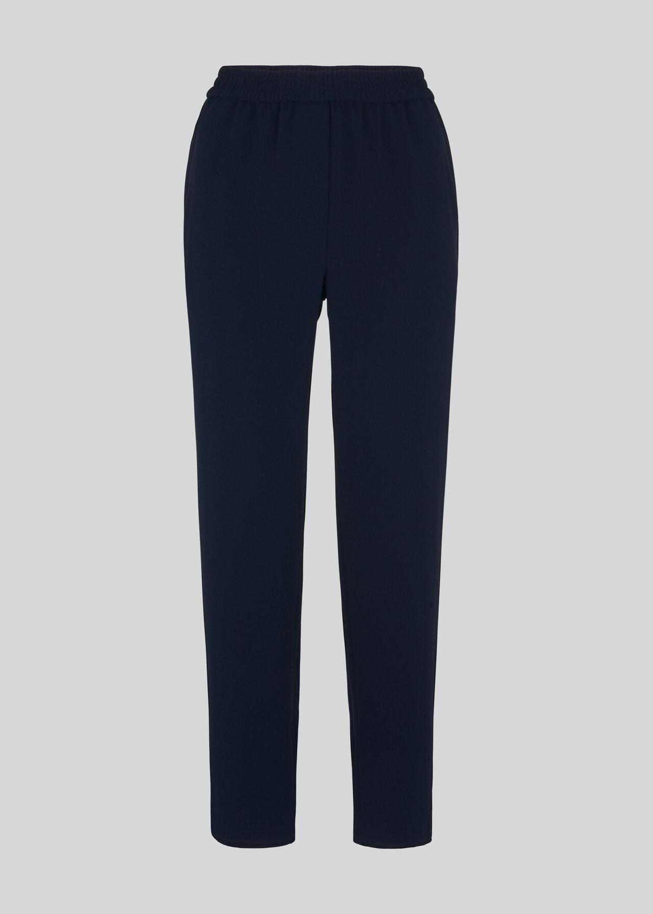 Elyse Side Stripe Trouser Navy