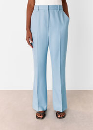 Wool Blend Tailored Trouser