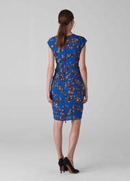 Capri Print Silk Bodycon