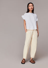 Drawstring Shoulder Tee