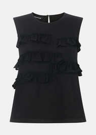 Frill Sleeveless Top