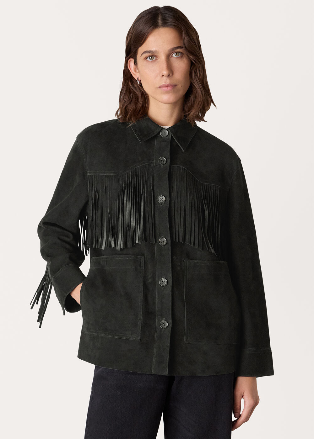 Tassel Suede Jacket