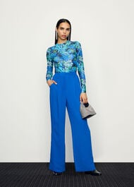 Harper Crepe Wide Leg Trouser