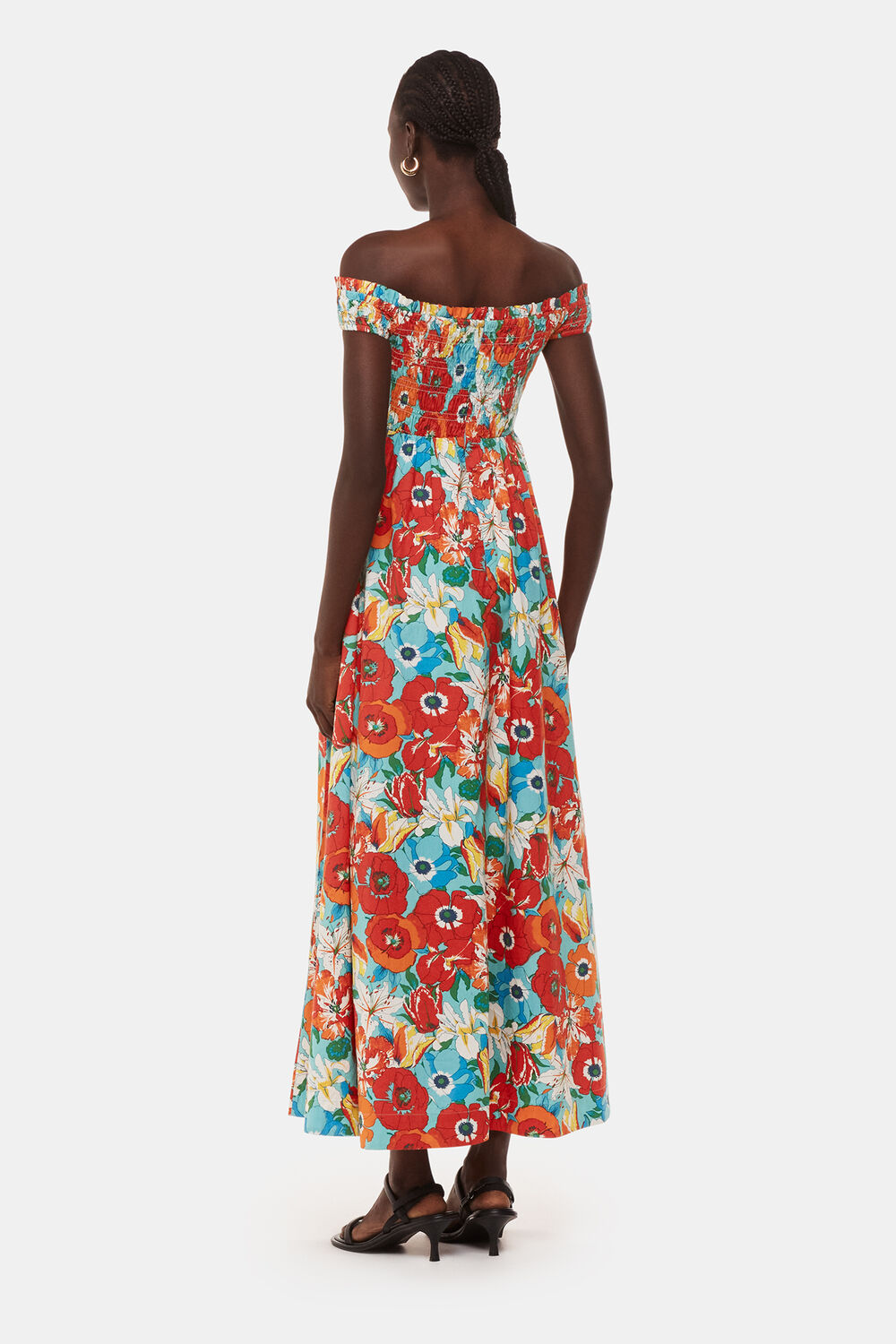 Blossom Tulips Bardot Dress