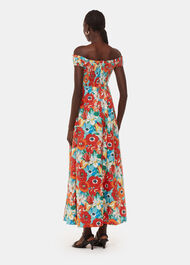 Blossom Tulips Bardot Dress