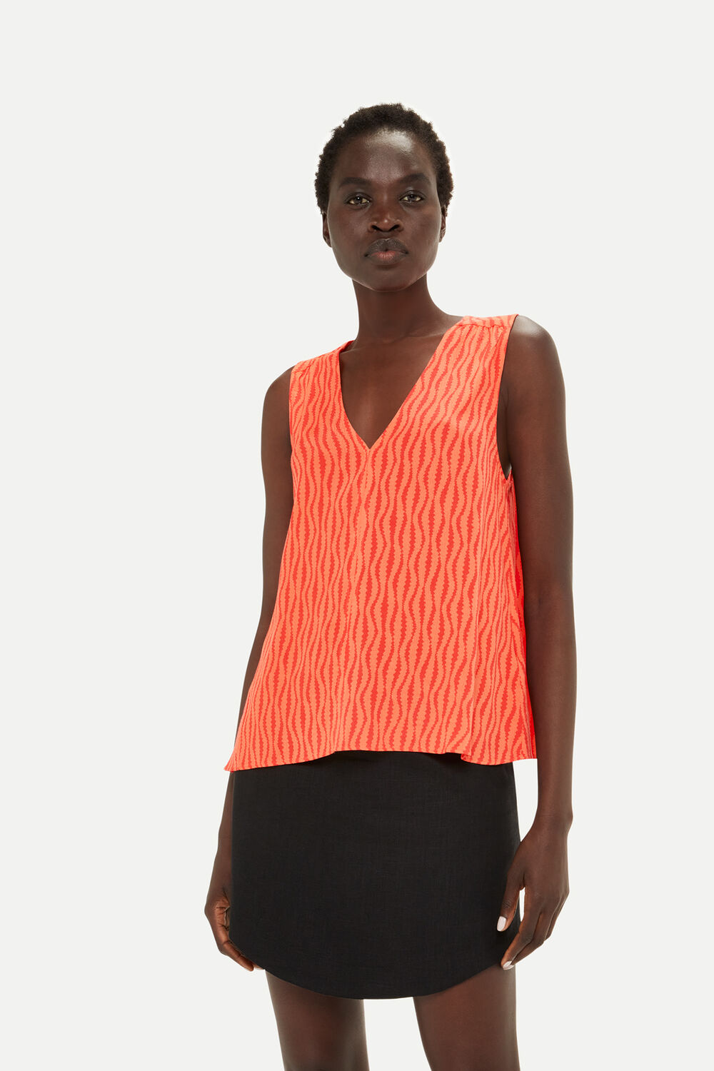 Optical Rope Vest Top