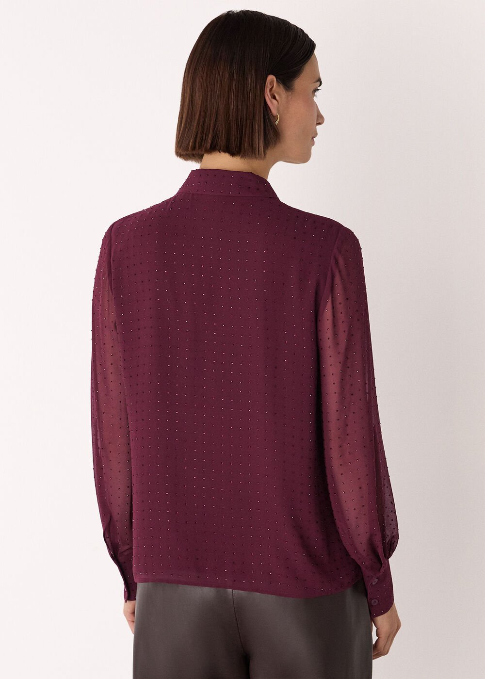 Hot Fix Sheer Shirt