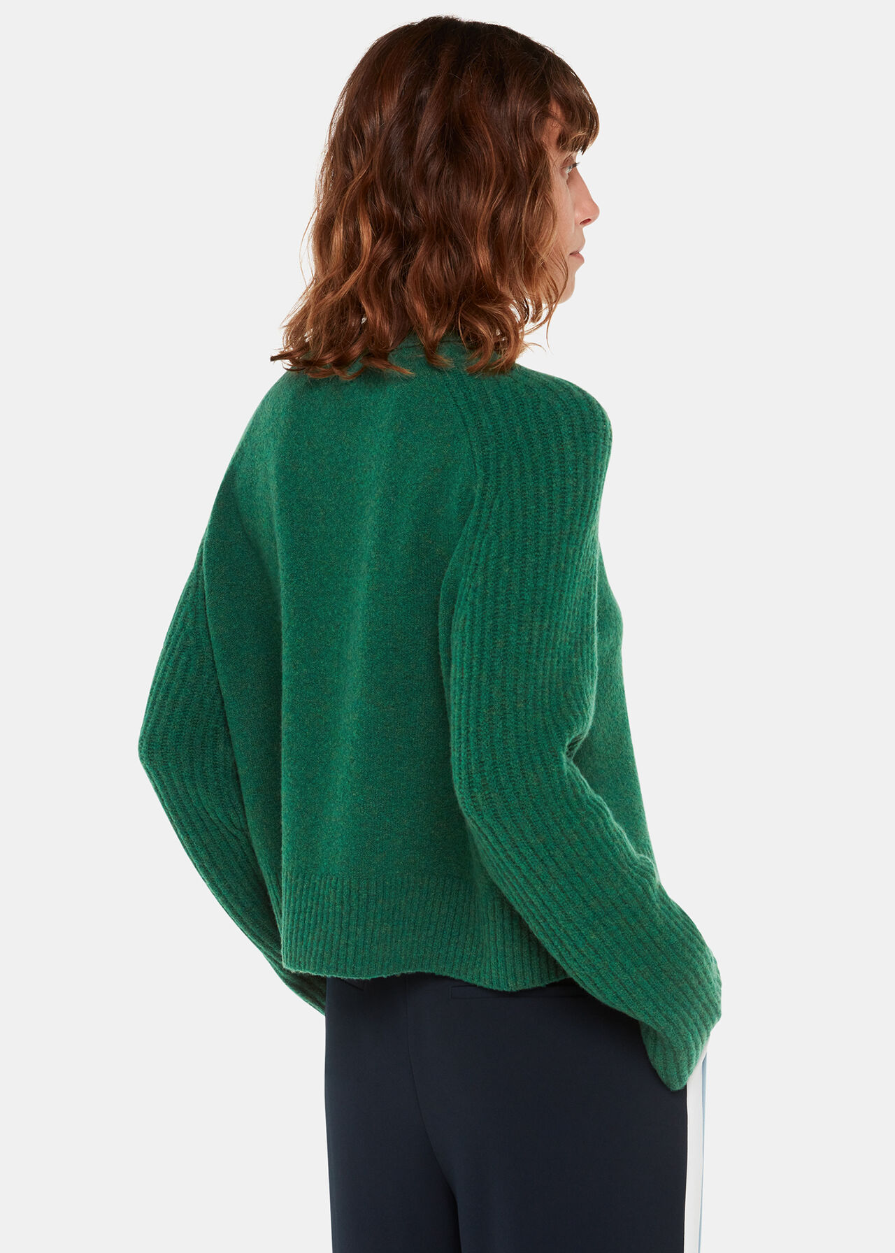 Anna Wool Mix Crew Knit