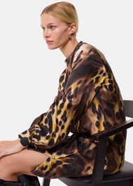 Misty Leopard Cleo Dress