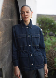 Drawstring Waist Jacket
