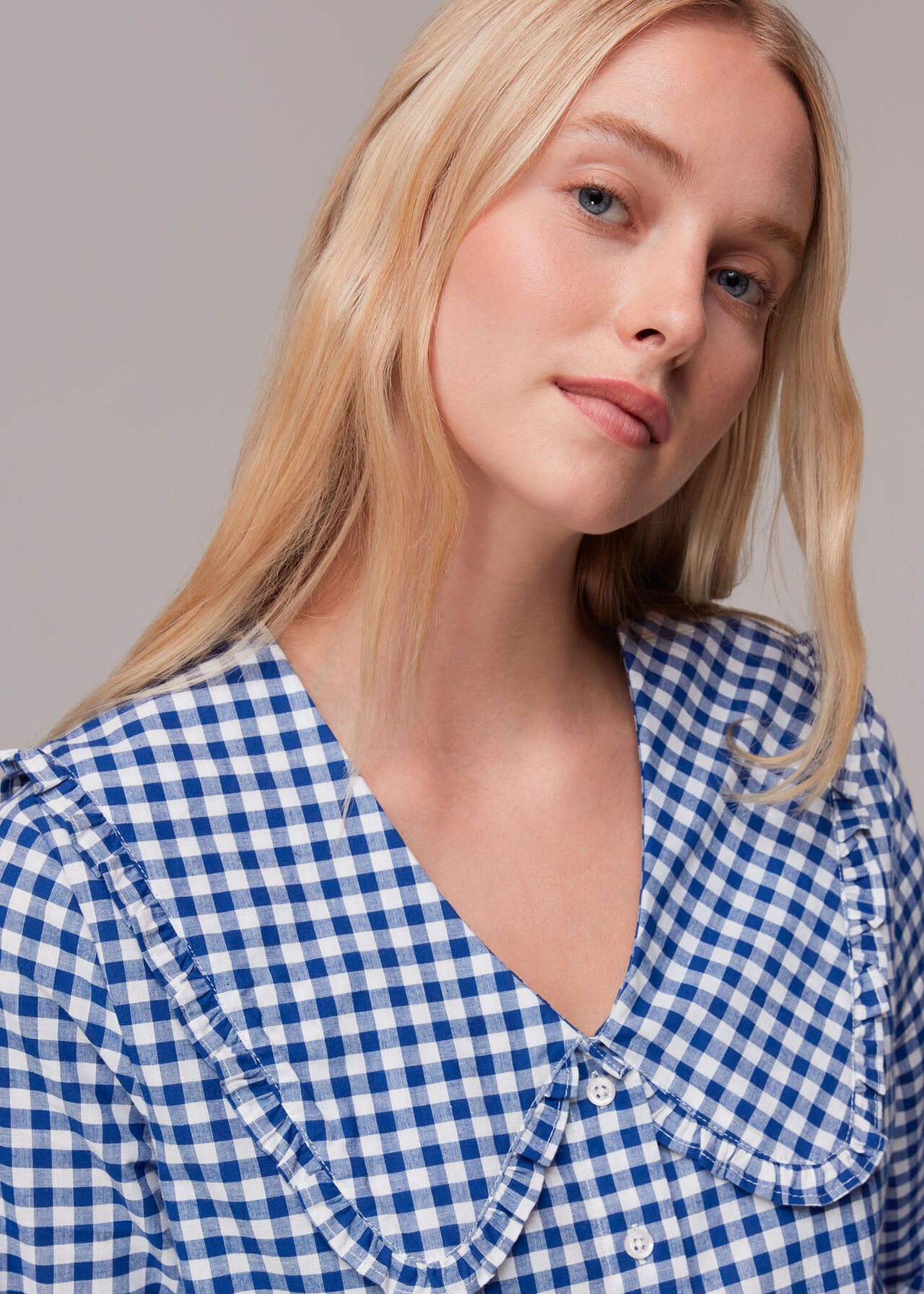 Gingham Collar Pyjamas