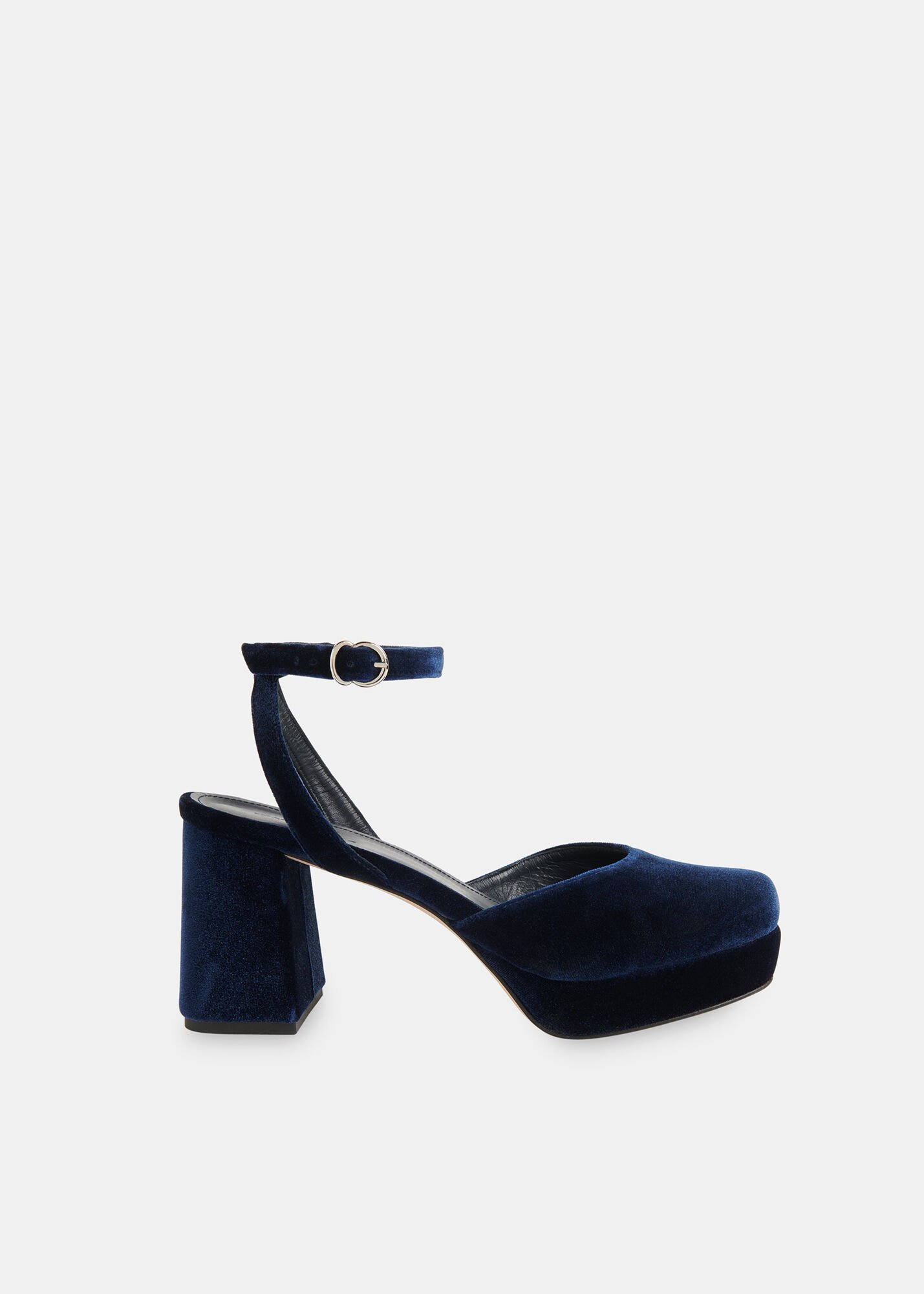 Navy platform shoes uk 2025