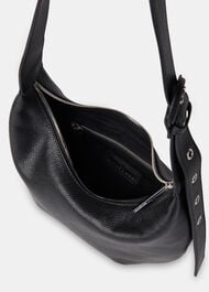 Small Sia Curved Crossbody Bag