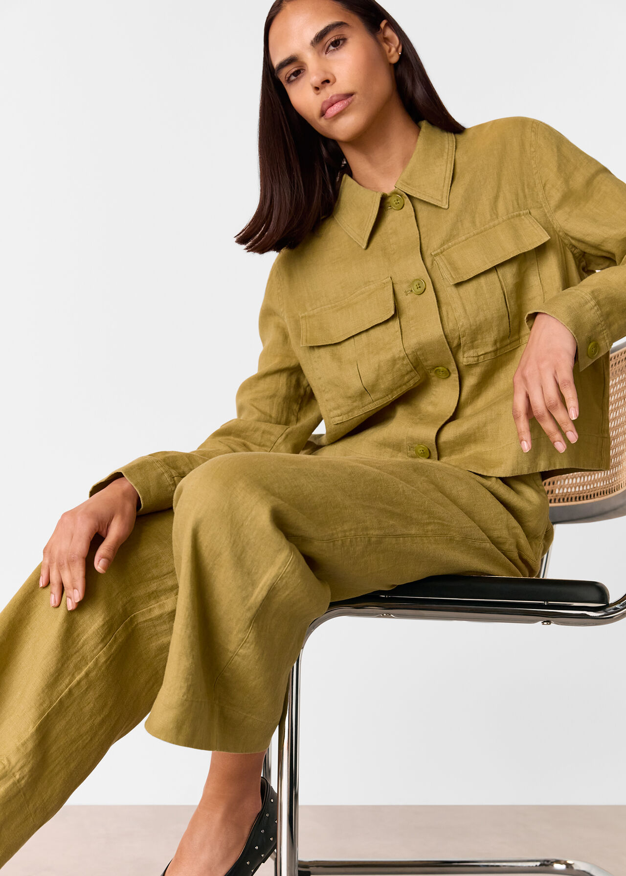 Millie Linen Trouser