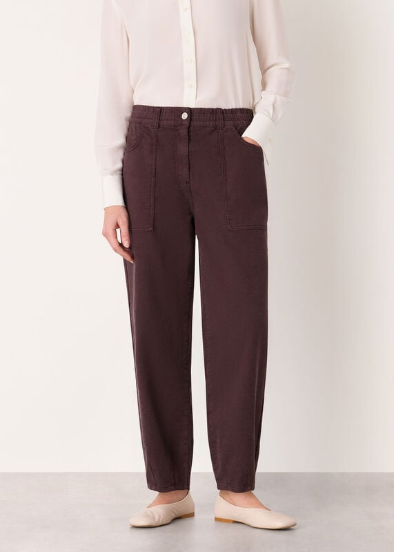 Brown Tessa Casual Trouser