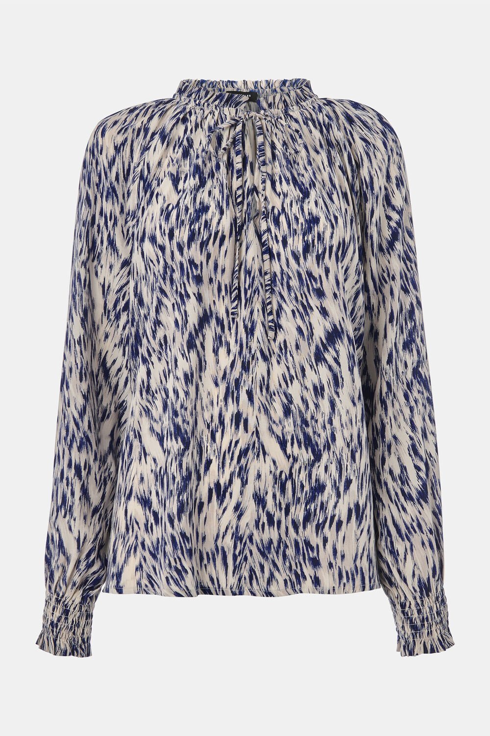 Paige Ripple Leopard Blouse