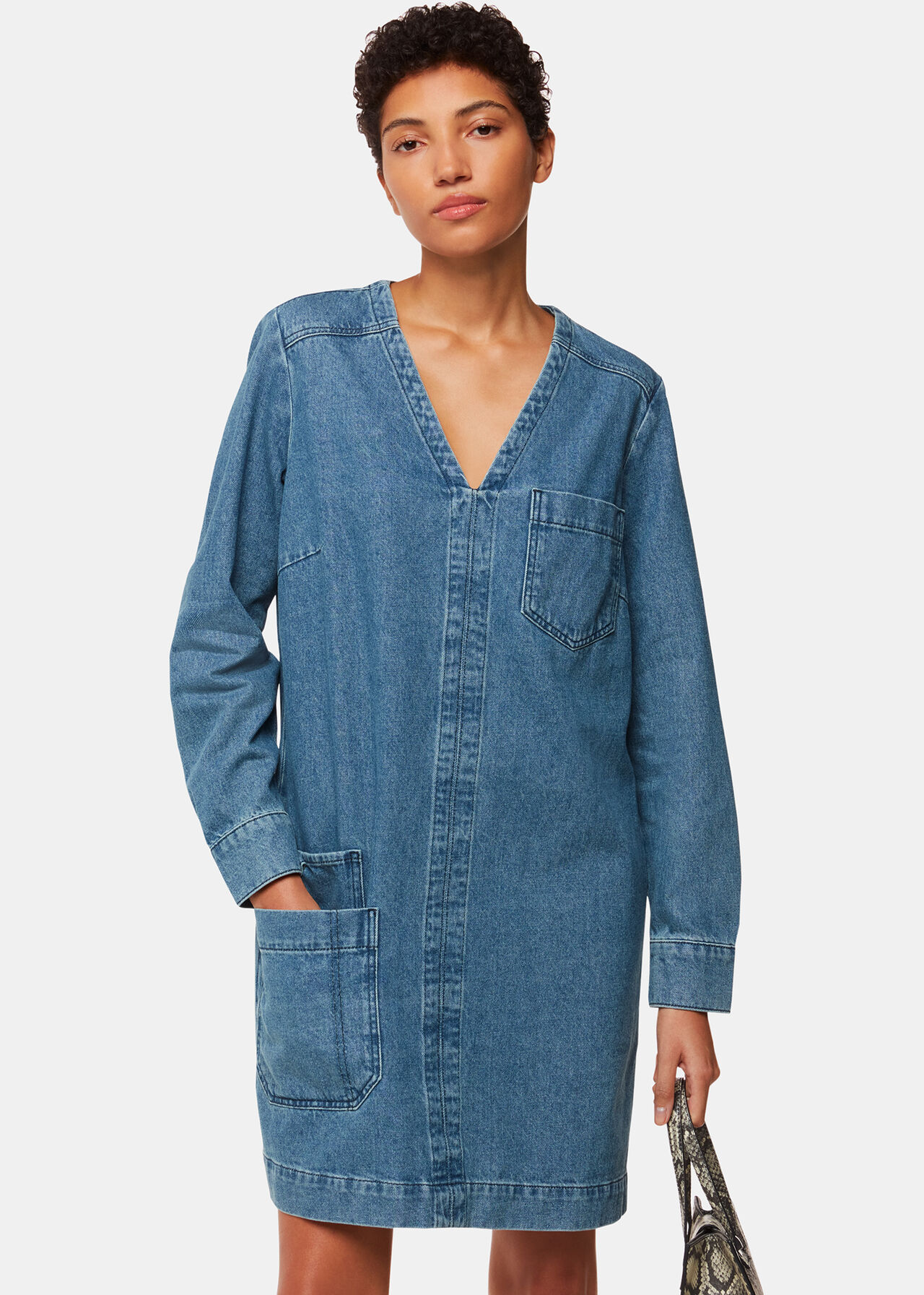 Denim Pocket Dress