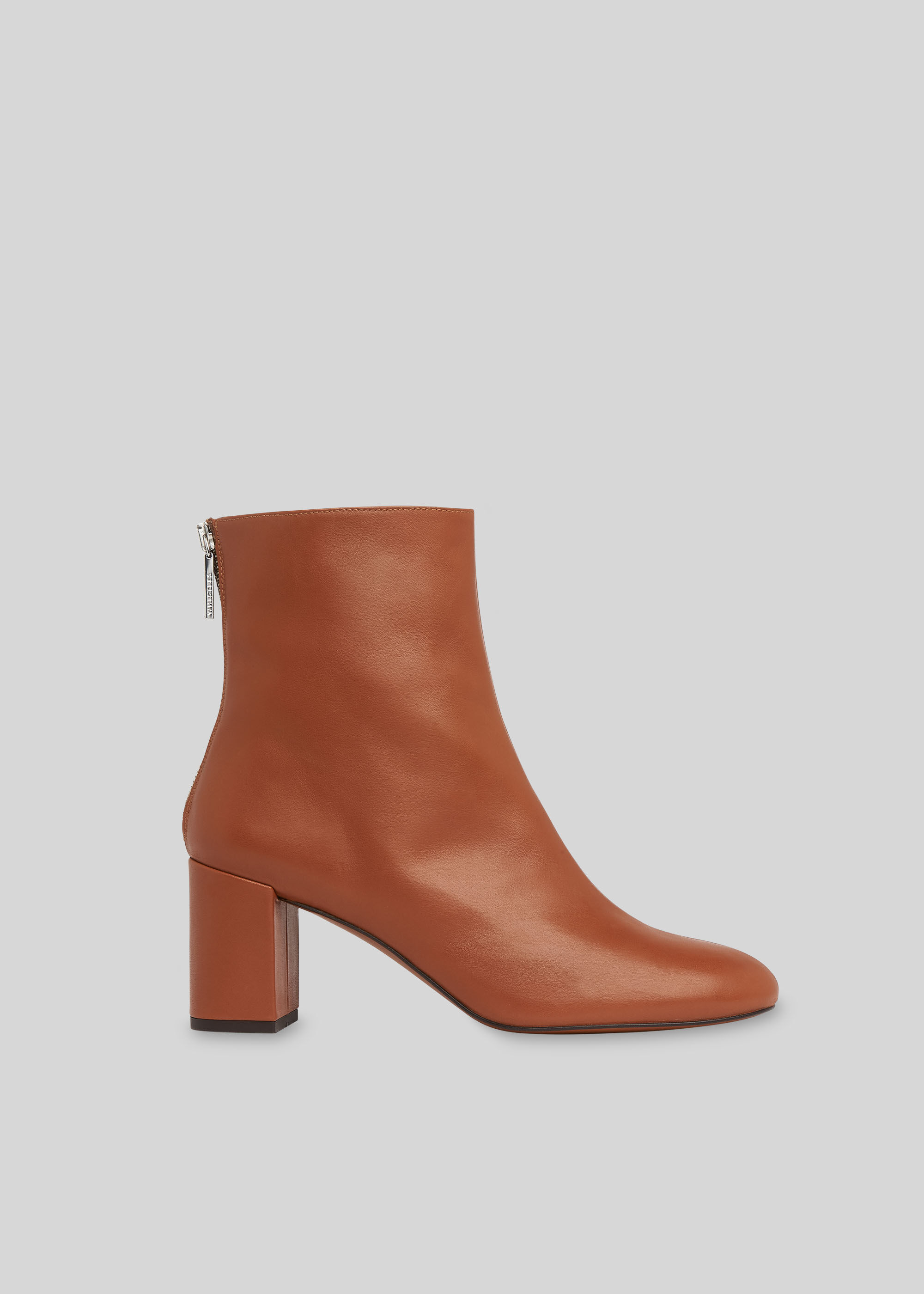 Tan Bartley Back Zip Boot | WHISTLES 