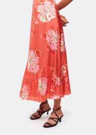 Hibiscus Print Raffa Dress