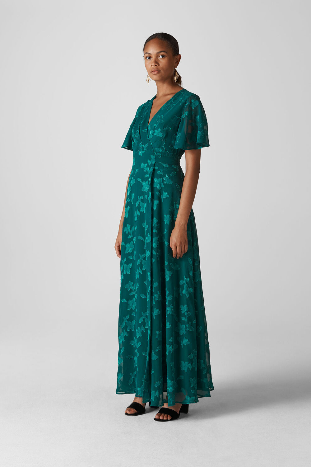 Robyn Jacquard Maxi Dress