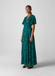 Robyn Jacquard Maxi Dress