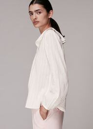 Darcie Cotton Collar Top
