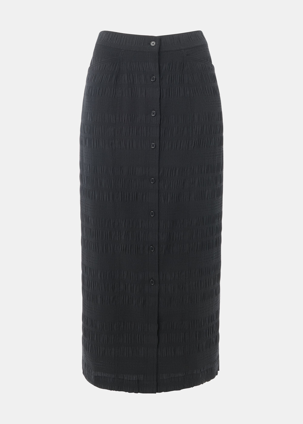Sienna Plisse Midi Skirt