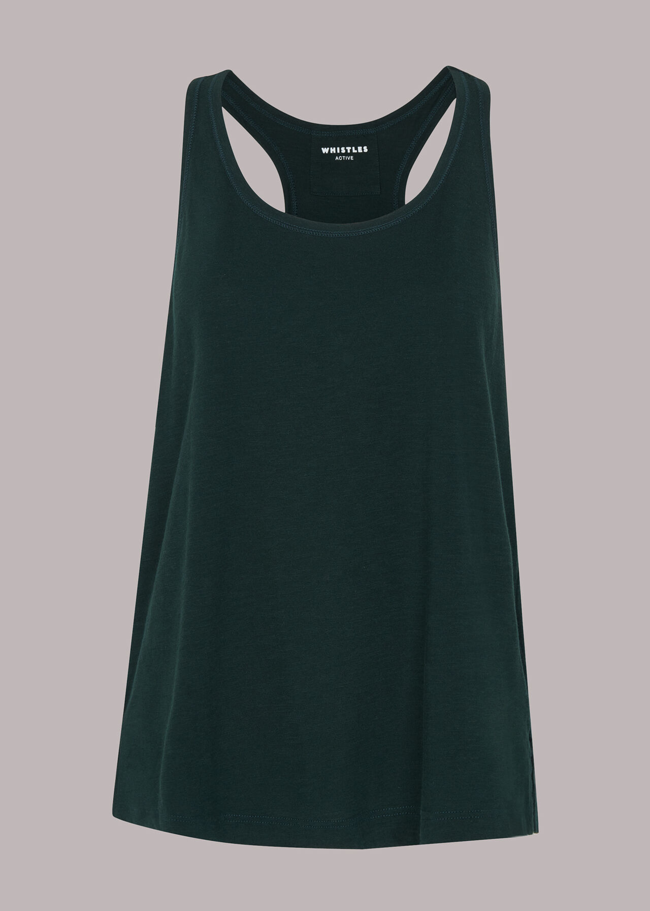 Curved Hem Active Vest