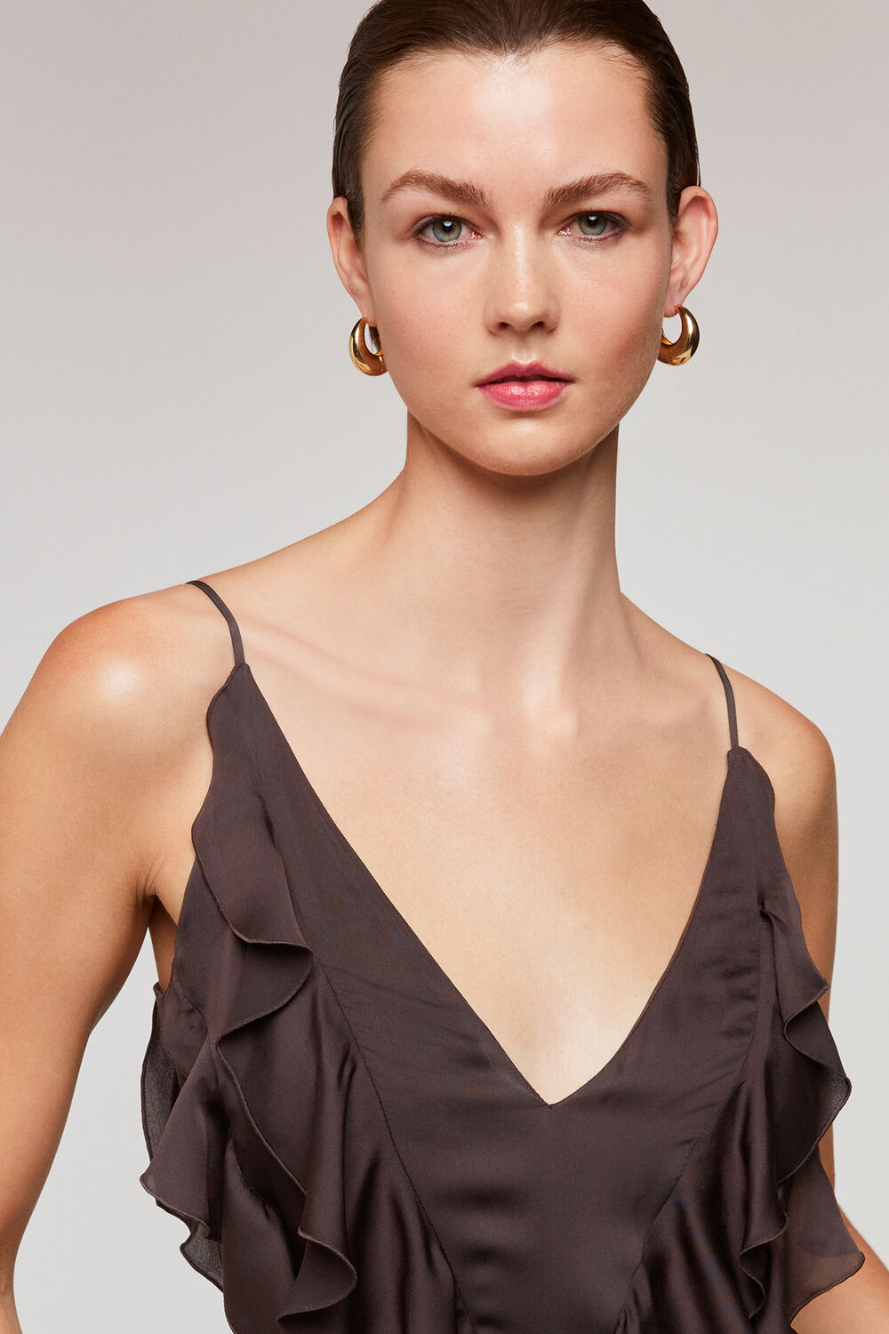 Ruffle Maxi Dress