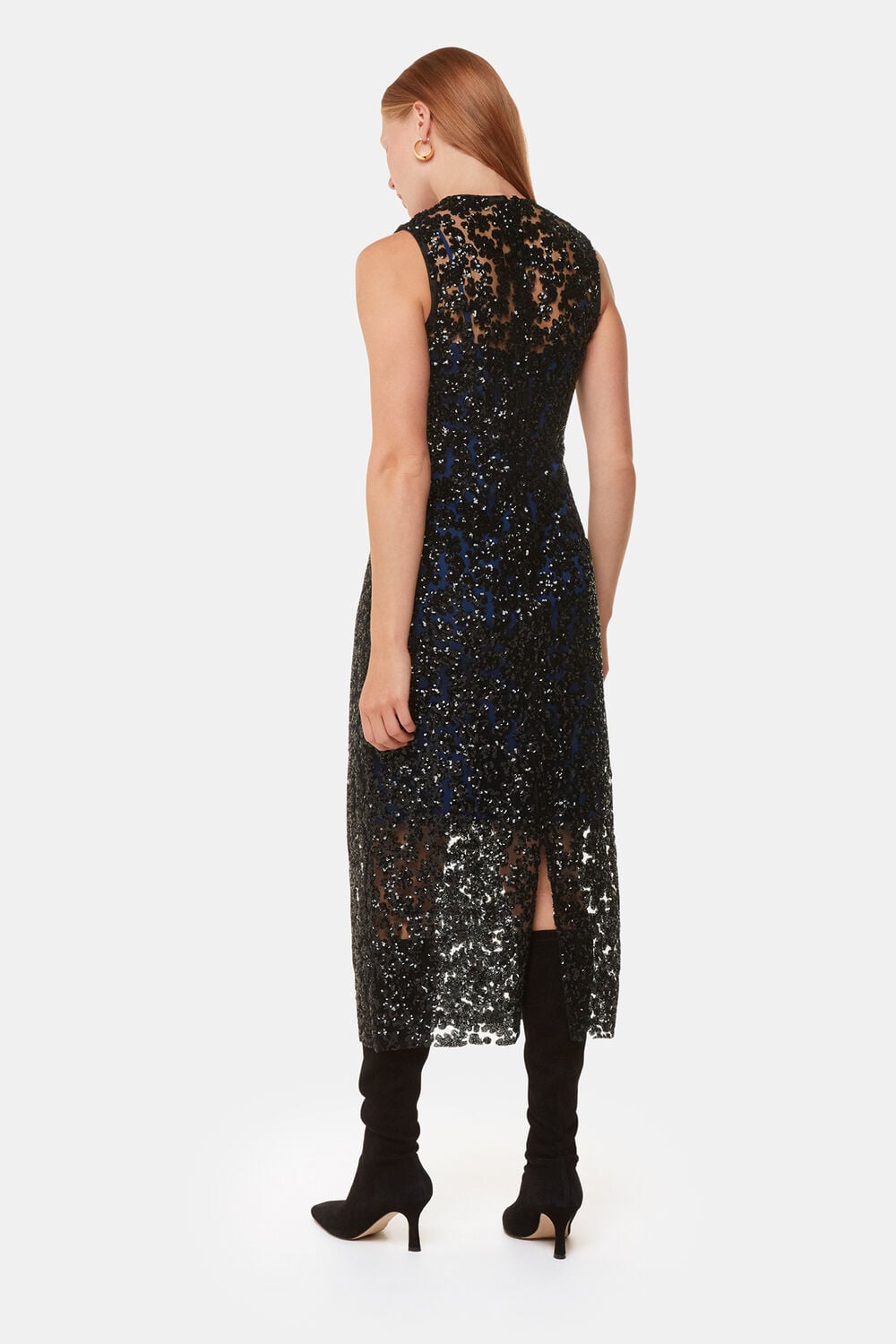 Floral Sequin Lyra Dress
