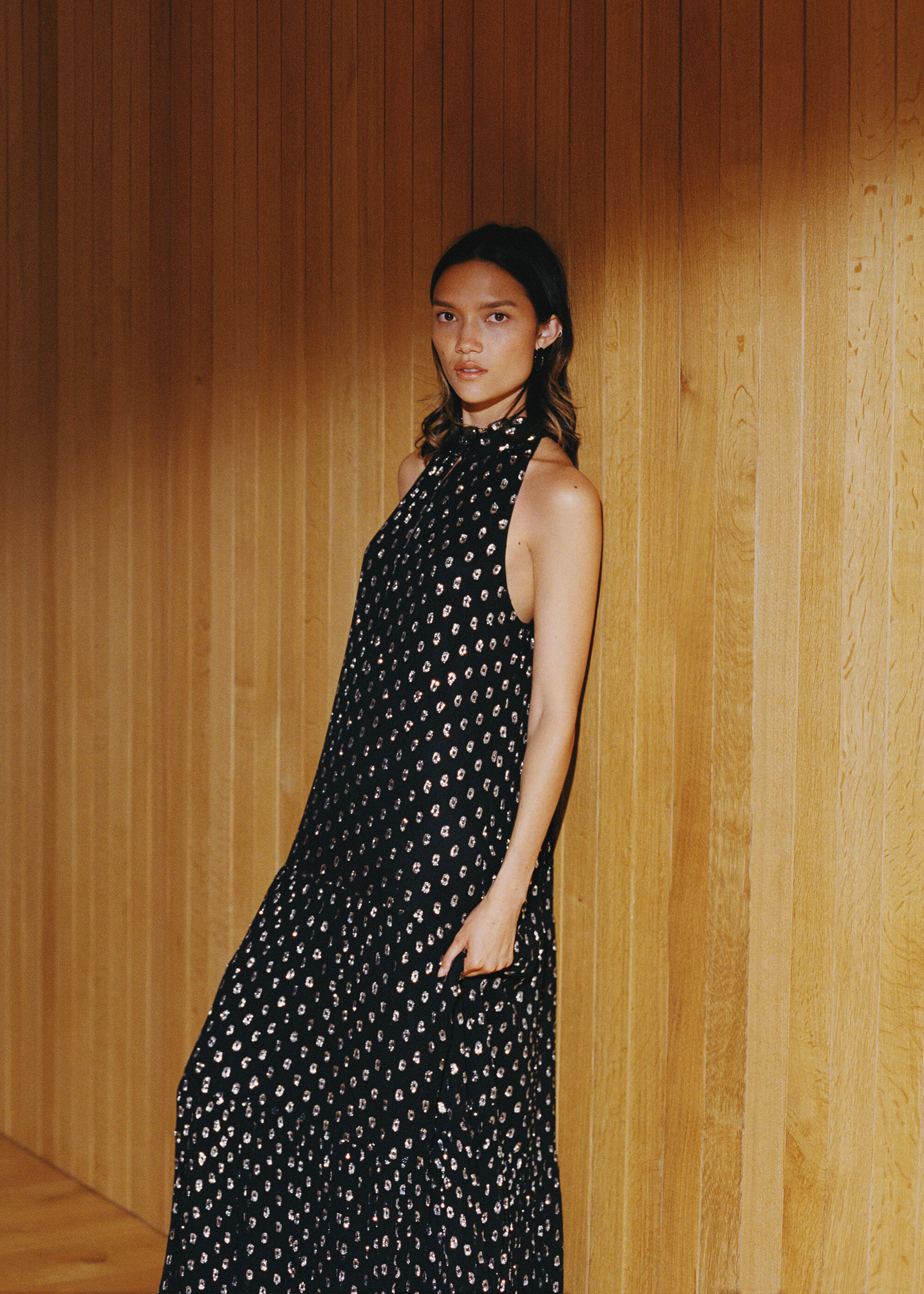 Formal store trapeze dress
