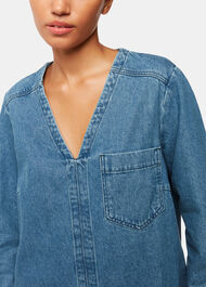 Denim Pocket Dress