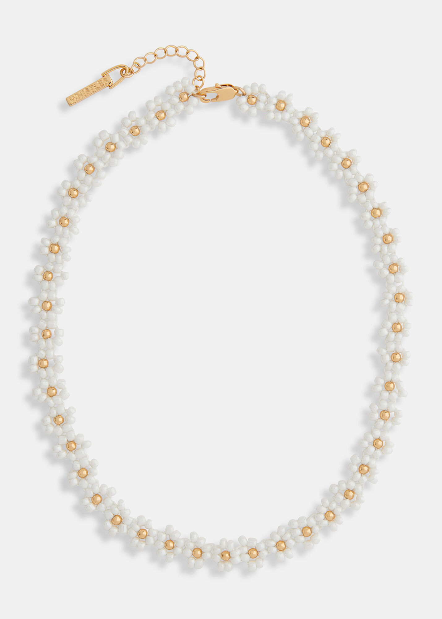 Flower bead necklace shop