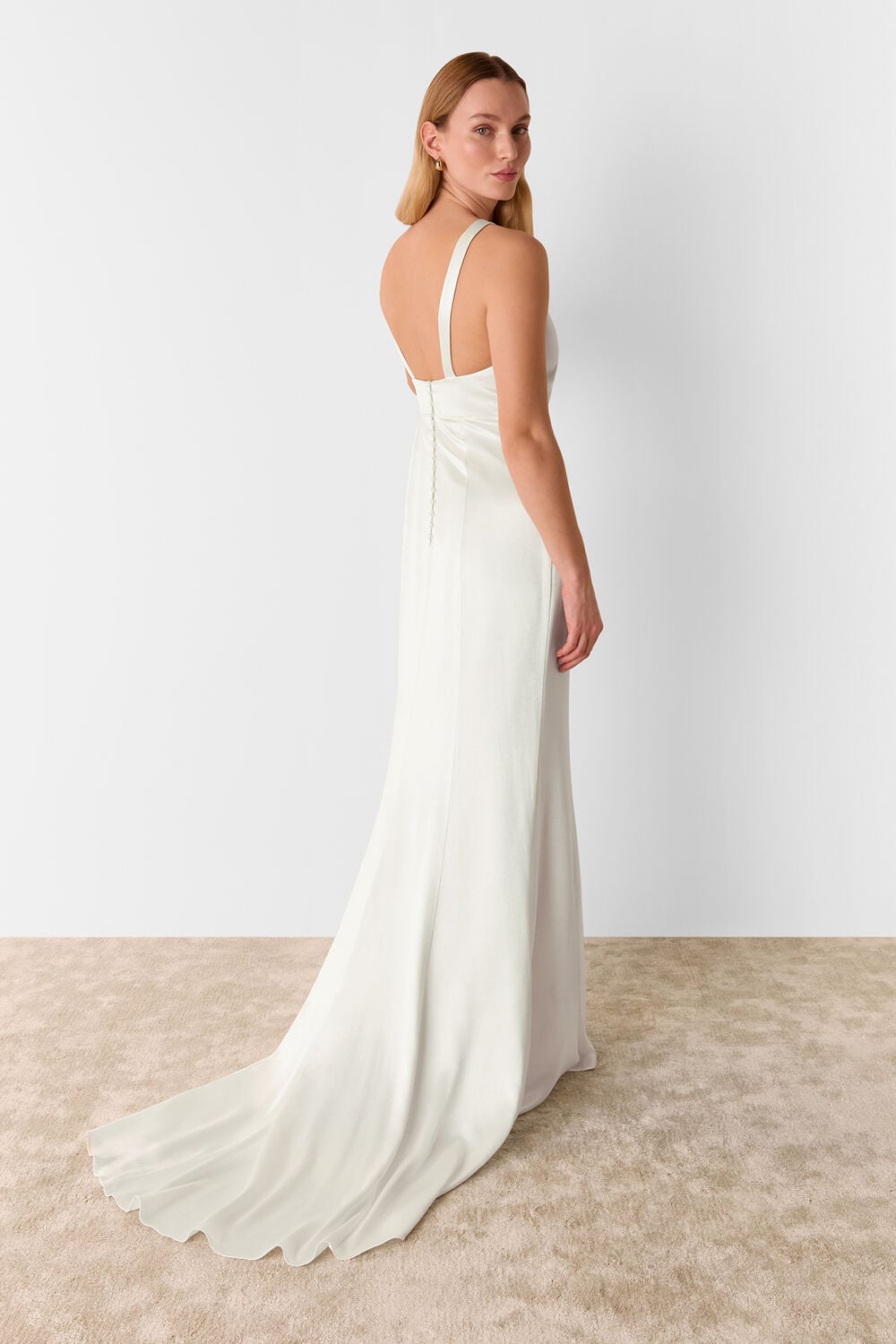 Lina Satin Wedding Dress